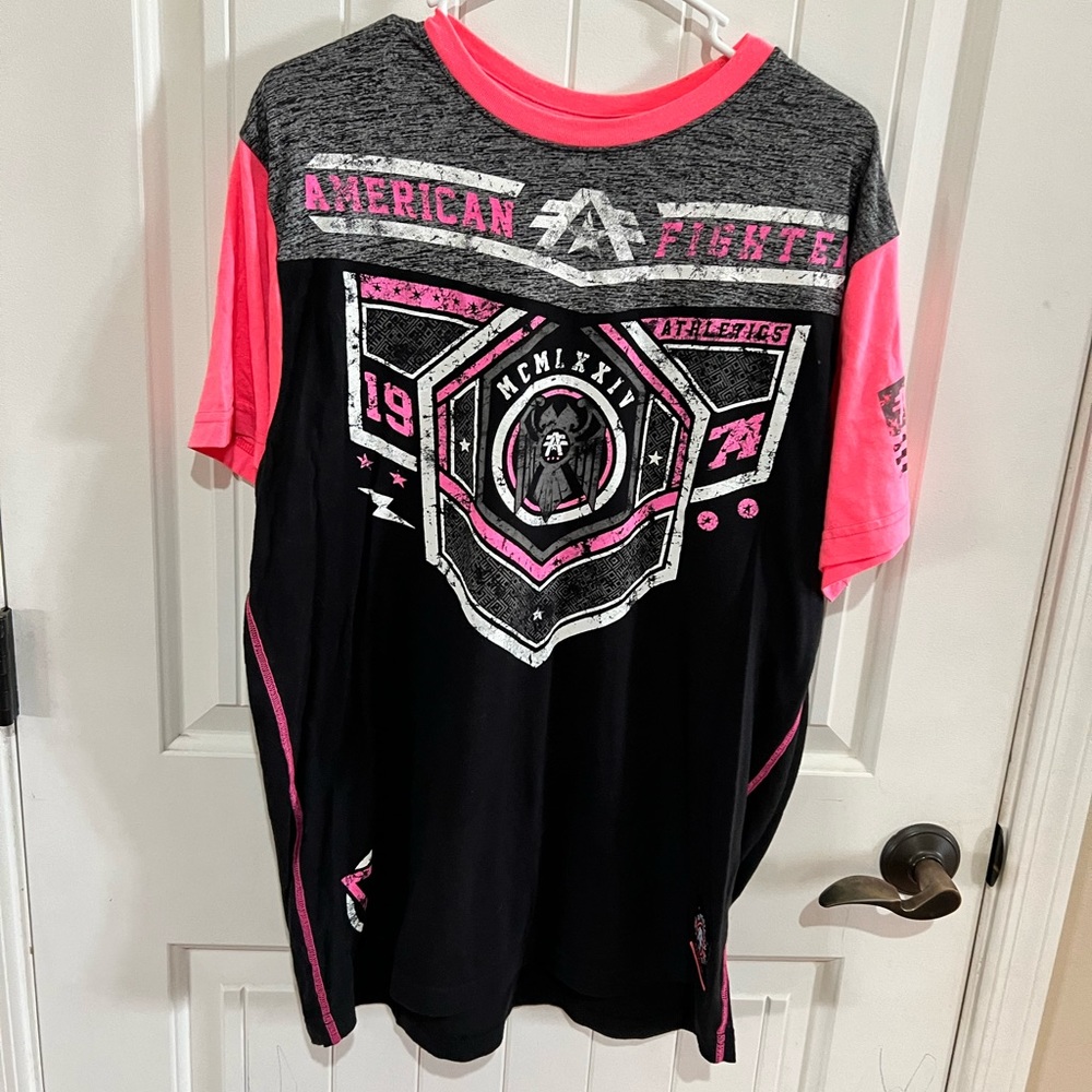 American fighter men’s tee